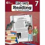 Shell Education 180 Days of Reading for Seventh Grade Printed Book