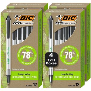 BIC Ecolutions Clic Stic Ballpoint Pen