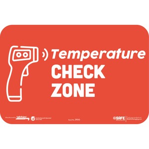 Tabbies Temperature CHECK ZONE Wall Decal