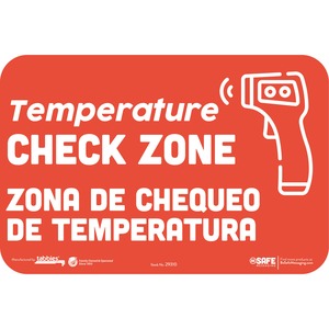 Tabbies Temperature CHECK ZONE Wall Decal