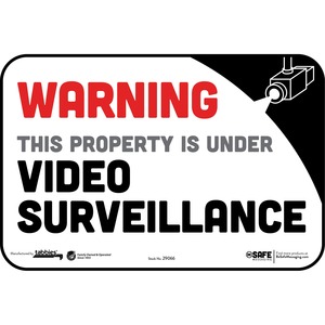 Tabbies PROPERTY IS UNDER SURVEILLANCE Wall Decal