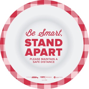 Tabbies STAND APART THANK YOU Floor Decal