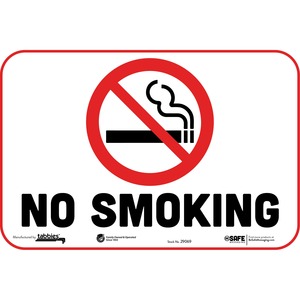 Tabbies NO SMOKING BeSafe Facilities Wall Decals