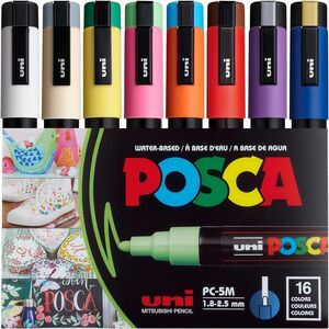 Uni&Reg Posca Pc-5m Paint Markers