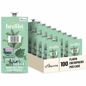 Flavia the Bright Tea Co Peppermint Herbal Tea Freshpack