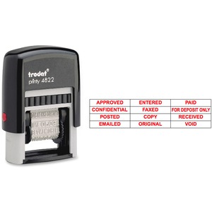 Trodat Us Stamp & Sign 12 Message Stamp