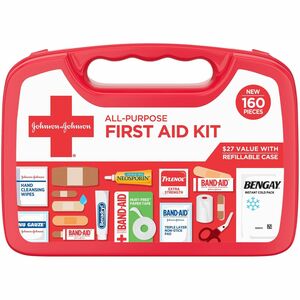 First Aid Kits & Supplies — Johnson & Johnson All Purpose First Aid Kit