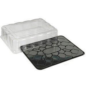 SEPG DisplayCake PET Half-Sheet Cake Dome