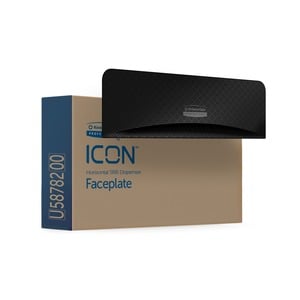 Kimberly-Clark Professional ICON Standard Roll Horizontal Toilet Paper Dispenser Faceplate
