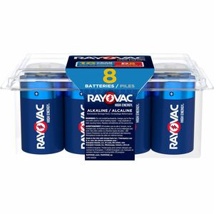 Rayovac High-Energy Alkaline D Batteries