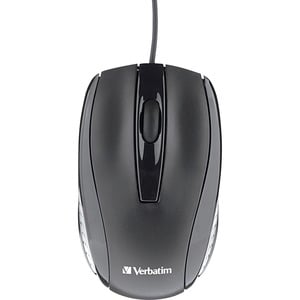 Keyboards & Mice — Verbatim Corded Optical Mouse – Black