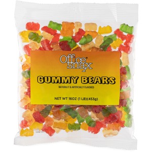 Office Snax Gummy Bears Candy