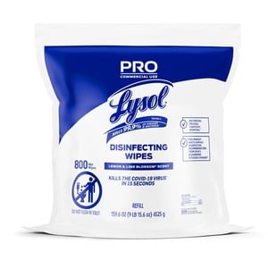 Cleaners & Disinfectants — Lysol Professional Disinfecting Wipes Bucket Refill