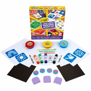 Crayola Less Mess Paint Set