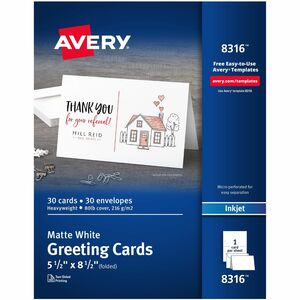 Avery&reg; Half-fold Greeting Cards