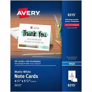 Avery&reg; Note Cards