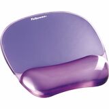 Fellowes Crystals Gel Mousepad/Wrist Rest
