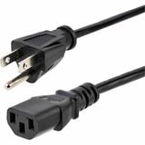 StarTech.com 6ft Computer Power Cord NEMA5-15P to C13