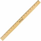 Westcott Beveled Metal Edge Wood Rulers