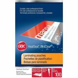 GBC HeatSeal UltraClear Laminating Pouches