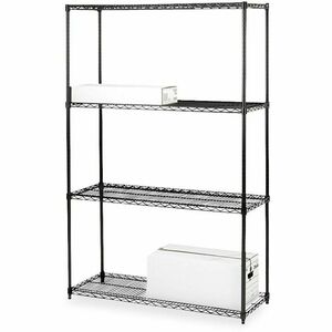 Lorell Industrial Wire Starter Shelving Unit