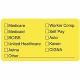 Tabbies Medical Office Insurance Check Labels