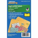 Tabbies Color-coded Legal Exhibit Labels