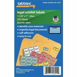 Tabbies Color-coded Legal Exhibit Labels