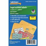 Tabbies Plaintiff's Exhibit Legal File Labels