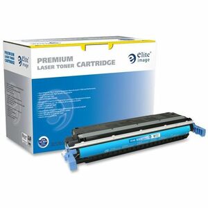 Elite Image Remanufactured Laser Toner Cartridge - Alternative for HP 645A (C9731A) - Cyan - 1 Each