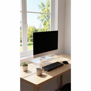 Kantek Clear Acrylic Keyboard Carrel