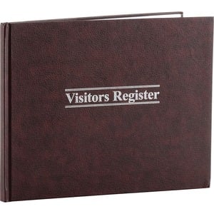Wilson Jones Visitors Register Book
