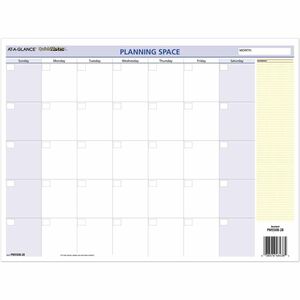 At-A-Glance QuickNotes Reversible ErasableYearly Wall Calendar