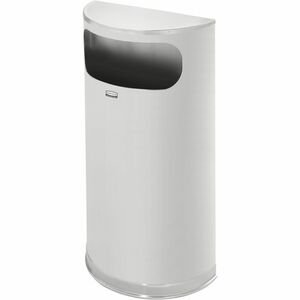 Rubbermaid Commercial Half Round Steel Receptacles