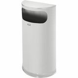 Rubbermaid Commercial Half Round Steel Receptacles