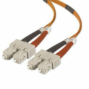 Belkin Fiber Optic Cable; Multimode SC/SC Duplex MMF, 50/125