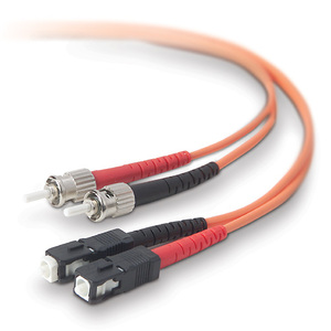 Belkin Multimode Duplex Fiber Patch Cable, ST-SC