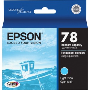 Epson Claria Original Inkjet Ink Cartridge - Light Cyan - 1 Each