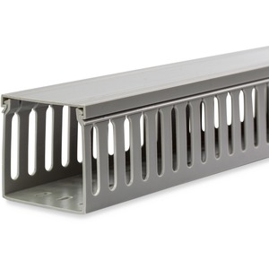 StarTech.com 3x3in Open Slot Wiring Cable Raceway Duct with Cover Lid