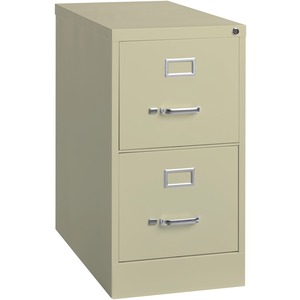 Lorell Fortress Series 25" Commercial-Grade Vertical File Cabinet