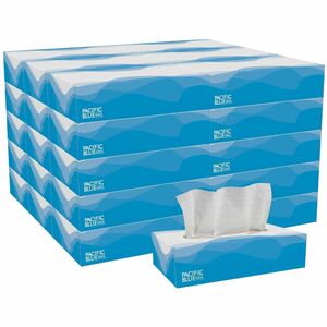 Pacific Blue Select Facial Tissue by GP Pro - Flat Box