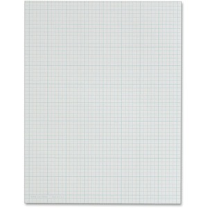 TOPS Quad Ruling Cross Section Pad - Letter