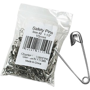 Charles Leonard Safety Pins