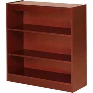 Lorell Panel End Hardwood Veneer Bookcase