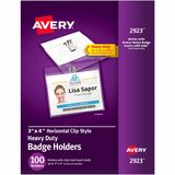 Avery&reg; Clip Style Badge Holders