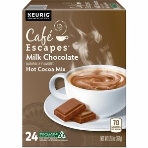 Caf&eacute; Escapes&reg; K-Cup Milk Chocolate Hot Cocoa