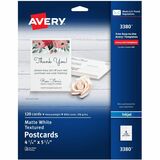 Avery Matte Textured Postcards