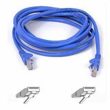 Belkin RJ45 CAT-5e Patch Cable, Snagless Molded Blue 01