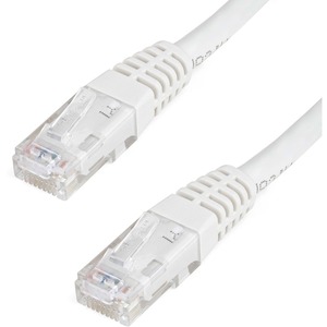 StarTech.com 100ft White Cat6 UTP Patch Cable ETL Verified