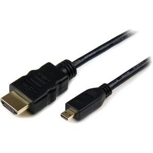 StarTech.com 6 ft High Speed HDMI&reg; Cable with Ethernet - HDMI to HDMI Micro - M/M